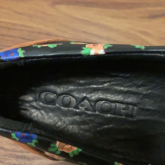 Coach NWOB Limited Edition Tiger & floral Print Leather Slip On Sneaker - Picture 7 of 7
